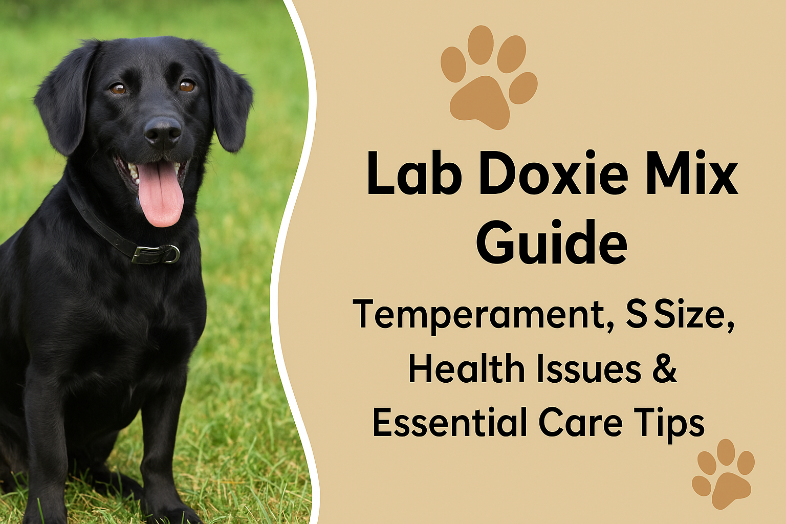 Lab Doxie Mix Explained: Temperament, Size, Health, and Care