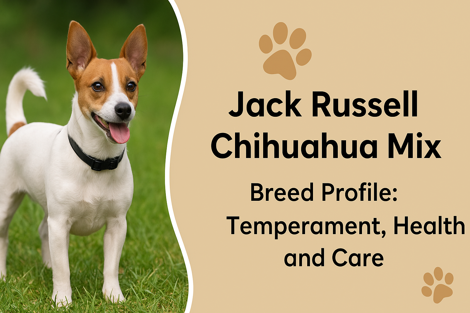 Jack Russell Chihuahua Mix Breed Profile: Temperament, Health, and Care